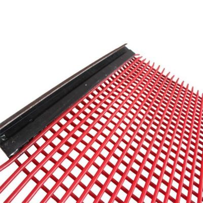 Panneau tamiseur Tufflex 8mm ouverture Fil 2mm pour traitement du minerai humide