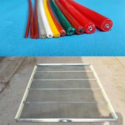 Taille de l'écran en polyuréthane 3 mm x 5 mm avec fil d'acier inoxydable à l'intérieur
