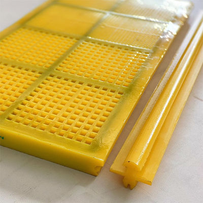 Nouveau écran vibrant en polyuréthane WS85 610 × 610 mm cadre en acier ouvertures circulaires / linéaires / carrées