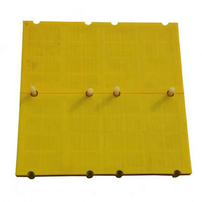 Maillage à écran en polyuréthane d'épaisseur de 40 mm, maillage en PU utilisé pour les usines de lavage de carrières