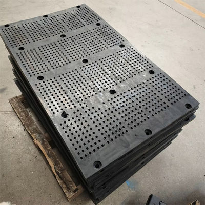 Panneaux d'écrans en caoutchouc 40*8mm pour les écrans vibrants industriels