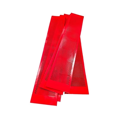 Réseau de moustiquaire en polyuréthane à ouverture de 8 mm pour le traitement du minerai humide