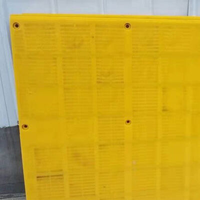 Média de criblage en polyuréthane WS 85 à fonte ouverte, 305x610mm, anti-colmatage résistant à l'usure pour les résidus de minerai de fer