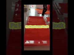 Le stock de tapis à écran fin en PU est prêt à être expédié